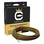 Cortland 466814 Леска для нахлыста Medium Intermediate 33 m Olive Line 7-8