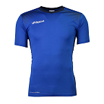 Uhlsport 100333203-XXL Базовый слой с коротким рукавом Goal Голубой Azure Blue / Navy 2XL