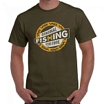 Vass V1857/7/XXXL Футболка с коротким рукавом Fishing Culture Зеленый Khaki 3XL