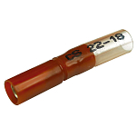 Seachoice 50-61731 22-18 Термоусадочная пуля с женской изоляцией 25 единицы измерения Коричневый Red 4.57 mm 