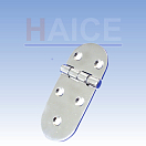 Купить Петля овальная несимметричная дверная Haice 191907401 125x39,5x4мм из нержавеющей стали AISI 316 7ft.ru в интернет магазине Семь Футов