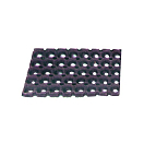 Купить Коврик резиновый с отверстиями 400 600 x 400 x 25 мм черный 7ft.ru в интернет магазине Семь Футов