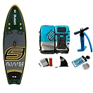 Купить Safe waterman hb100.017 Надувной комплект для падлбординга A.W.S9´6´´ Military Green 90x55x23 289.6 cm 7ft.ru в интернет магазине Семь Футов