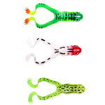 SPRO 004664-00227-00000-00 Iris The Frog 100 mm Мягкая Приманка Многоцветный Fluo Green Frog