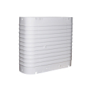 Купить Indel marine 2424753 R134 Овальный испаритель Бесцветный White 320 x 230 x 100 mm  7ft.ru в интернет магазине Семь Футов