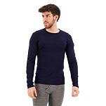 Icebreaker 104371401L Базовый слой с длинным рукавом 260 Tech Merino Голубой Midnight Navy L