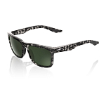 Спортивные очки 100% BLAKE Matte Black Havana - Grey-Green Lens, 60028-00027