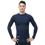 Softee 75152.009.3-12-14 AÑOS Базовый слой с длинным рукавом Bubble Голубой Navy. 12-14 Years