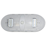 Valterra 800-DG65430VP Slim Line 5500K 12V 3-полосный Выключатель Купол Вел Свет Белая White 360 Lumens 