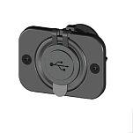 Разъем USB Skipper 5В 3.1A, врезной, задняя (подкладная) панель SK-DS2213