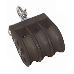 Barton marine btn17330 тройной поворотный блок с подшипником T7 Black 30x20x10