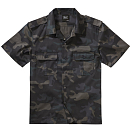 Купить Brandit 4101-4-5XL Рубашка с коротким рукавом US Зеленый Dark Camo 5XL 7ft.ru в интернет магазине Семь Футов