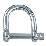 Euromarine MDLG054 A4 Широкая прямая дужка Серебристый Grey 5 mm
