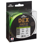 Berkley 1595311 DEX X8 300 m Плетеный Бесцветный Chartreuse 0.080 mm