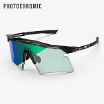 Спортивные очки Scicon Aeroshade 2.0 Titanium Sunglasses Black Matt Photochromic Multi Mirror Blue/Green, ey444601