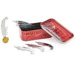 Balvi 27972 Вилка для закусок из креветок Red / Silver