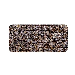 Prest-o-fit 330-20391 коврик для ног (kovrik dlya nog) Universal Outrigger Многоцветный Walnut Brown 55.88 cm