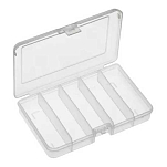 Kolpo 1630019 101BTN 5 отсеки Взяться коробка  Clear 16.5 x 11.2 x 3.1 cm