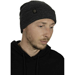 Fox international CHH011 Шапка Logo Черный  Grey