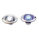 A.a.a. 4000164 Белый круглый поликарбонат LED Свет Бесцветный Grey