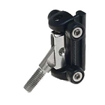 Rutgerson marine rs1535-11-05 Высоконагруженная роликовая опора с винтом 11 mm Grey 20x12x12