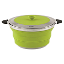 Купить Outwell 650630 Collaps Горшок с крышкой 4,5 л Зеленый Lime Green 7ft.ru в интернет магазине Семь Футов