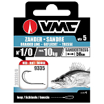 VMC 393351 Zander Связанные Крючки Красный Red 1 