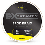 Avid carp A0560005 Extremity Spod Плетеный 300 M Желтый Camo 0.230 mm 