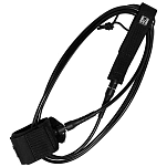 Victory vic208p_mb серф-лиш 8´ pro 7mm stainless steel double swivel Matt Black 20x20x15