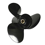 Michigan wheel MWC102005 Match 3X RH 9.9-20HP Хонда и Ямаха Алюминий Пропеллер Black 9 1/4 x 10 1/2´´