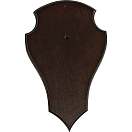 Купить Seeland 58150077409 Buck Trophy Plate 5 Коричневый  Dark Wood 20 x 13 cm  7ft.ru в интернет магазине Семь Футов