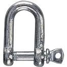 Купить Barton marine 55169-UNIT Прямая оцинкованная скоба Серебристый 5 mm 7ft.ru в интернет магазине Семь Футов