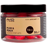 Avid carp A0650031 Бойл Слива и персик 50g  Yellow 14 mm