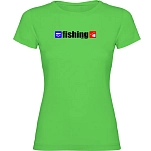 Kruskis 11502280xxlk029 Футболка с коротким рукавом Fishing Light Green 30x25x2 2XL