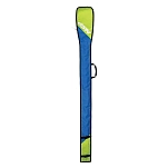 Nsp nacc0616 Сумка для ракетки для паделя Blue / Green 25x25x5