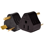 Valterra 800-A103015AVP трехконтактный адаптер Mighty Cord Black Mlae 30A/Female 15A