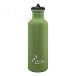 Laken BSF100VO Нержавеющая сталь Basic Flow бутылка 1L Золотистый Khaki