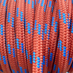 Трос двойного плетения из волокна Dyneema SK75 оплетка из полиэстера Benvenuti Cruising AB/SK75-* Ø12мм 7200кг красно-синий