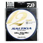 Daiwa 12701316/DF Saltiga 12B 300 m Плетеный Бесцветный Multicolour 0.160 mm