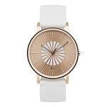 Rip curl A3321G-1000-TU Latch Solar Silicone Rose Gold Часы Белая White
