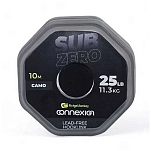 Ridgemonkey RMCX-SZLF25 Леска для ловли карпа Леска для ловли карпа Connexion SubZero Lead Free Hooklink 10 m Бесцветный Black