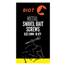 Купить Riot RTMBS12 Metal Bait Шурупы для бойлов  Grey 12 mm 7ft.ru в интернет магазине Семь Футов