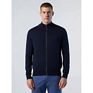 Купить North sails 699779-0802-L Свитер на молнии 12Gg 699779 Голубой Navy Blue L 7ft.ru в интернет магазине Семь Футов