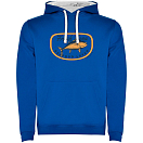 Купить Kruskis SU1067010501C074 Толстовка с капюшоном Fresh Tuna Two-Colour Голубой Royal Blue / White S 7ft.ru в интернет магазине Семь Футов