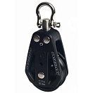 Купить Rutgerson marine rsb300301b Одинарный блок 35 mm Black / Grey 20x15x15 7ft.ru в интернет магазине Семь Футов
