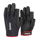 MUSTO 86117_990-2XL Перчатки ESSENTIAL SAILING 2.0/длинные пальцы/черные / Размер одежды: XXL
