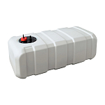 Жёсткий водяной бак Can-SB 01.2055 70л 650х410х300мм шланг Ø17/19мм для пресной воды с перегородкой из полиэтилена белый