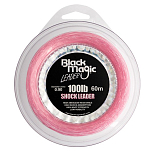 Black magic BMPSL100 Shock Leader 60 M линия Розовый  Pink 0.900 mm 