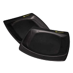 Ridgemonkey RM-DLX-LP242-UNIT Тарелка DLX Large Twin Pack  Black