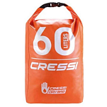 Cressi BUB 968860 Сухой PVC 60L Сухой пакет Оранжевый Orange
